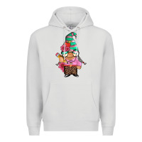 Dove Grey teacher gnome Premium Hoodie - Artiststas