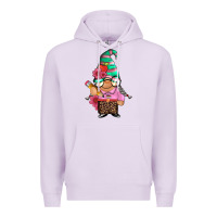 Lilac teacher gnome Premium Hoodie - Artiststas