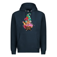 Navy teacher gnome Premium Hoodie - Artiststas