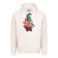 Pale Pink teacher gnome Premium Hoodie - Artiststas