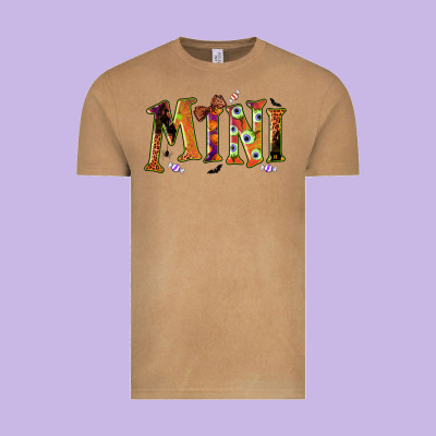 Halloween Mini Vintage Tee Designed By Bundleandbundleshop
