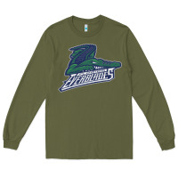 Army Green florida everblades Long Sleeve Tee - DesigneFamous