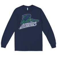 Navy florida everblades Long Sleeve Tee - DesigneFamous