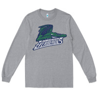Heather Grey florida everblades Long Sleeve Tee - DesigneFamous