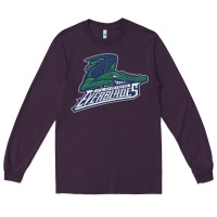 Plum florida everblades Long Sleeve Tee - DesigneFamous