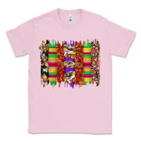 Bubblegum Pink mardi gras cake fleur de lis crawfish brushstrokes Classic Tee - Artiststas
