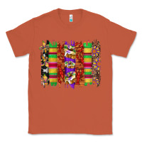 Copper mardi gras cake fleur de lis crawfish brushstrokes Classic Tee - Artiststas