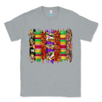 Heather Grey mardi gras cake fleur de lis crawfish brushstrokes Classic Tee - Artiststas