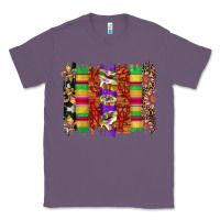 Lavender mardi gras cake fleur de lis crawfish brushstrokes Classic Tee - Artiststas