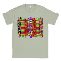 Matcha mardi gras cake fleur de lis crawfish brushstrokes Classic Tee - Artiststas