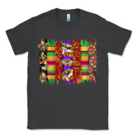 Smoke mardi gras cake fleur de lis crawfish brushstrokes Classic Tee - Artiststas