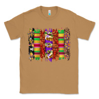 Toasted Coconut mardi gras cake fleur de lis crawfish brushstrokes Classic Tee - Artiststas