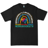 Black Recognize normalize embrace neurodiversity Autism Premium Tee - FaDigitalArtStudio