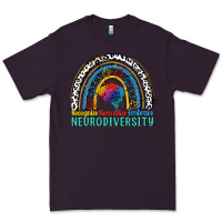Plum Recognize normalize embrace neurodiversity Autism Premium Tee - FaDigitalArtStudio