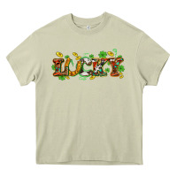 Mossy St. Patrick's Western lucky and shamrocks Heavy Core Tee - OliviaCreatesArt