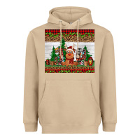 Mushroom joy reindeer Heavyweight Hoodie - Jasminsmagicworld