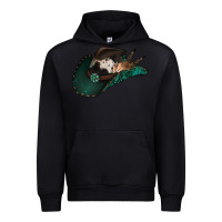 Black cowhide flowers cowboy hat Urban Hoodie - Jasminsmagicworld