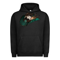 Pigment Black cowhide flowers cowboy hat Urban Hoodie - Jasminsmagicworld