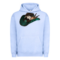 Pigment Grape Ice cowhide flowers cowboy hat Urban Hoodie - Jasminsmagicworld