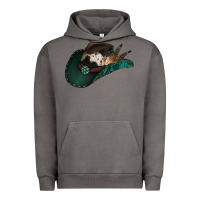 Pigment Tornado cowhide flowers cowboy hat Urban Hoodie - Jasminsmagicworld