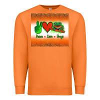 Carrot peace love frogs Premium Sweatshirt - Jasminsmagicworld