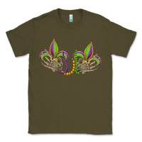 Army Green skeleton hands mardi gras Classic Tee - OliviaCreatesArt