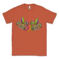 Copper skeleton hands mardi gras Classic Tee - OliviaCreatesArt
