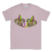 Lilac skeleton hands mardi gras Classic Tee - OliviaCreatesArt