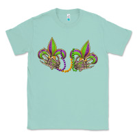 Seafoam skeleton hands mardi gras Classic Tee - OliviaCreatesArt