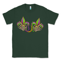 Sports Green skeleton hands mardi gras Classic Tee - OliviaCreatesArt