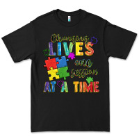 Black Changing lives one session at a time Premium Tee - FaDigitalArtStudio