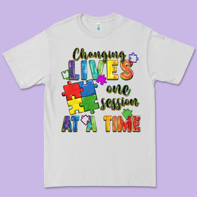 Changing Lives One Session At A Time Premium Tee Designed By Fadigitalartstudio