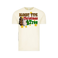 Vintage Arctic Bloody Type Christmas Tree Vintage Tee - FaDigitalArtStudio