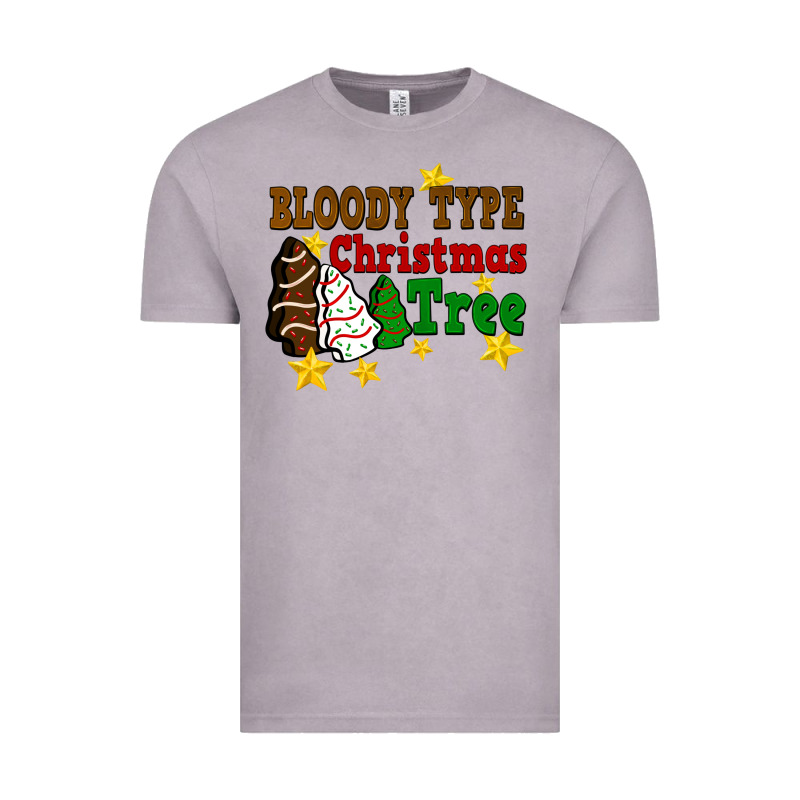 Bloody Type Christmas Tree Vintage Tee by FaDigitalArtStudio | Teevron