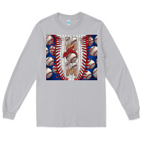 Moon Dust Baseball Mom Long Sleeve Tee - CowhideDigitalArt