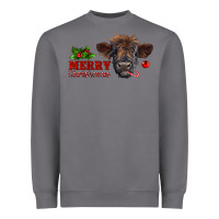 Storm Merry Christmas Calf Heavyweight Sweatshirt - RanaPortraitStore