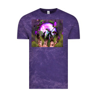 Cloud Purple witch hand tumbler Vintage Tee - BundleAndBundleShop