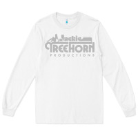 White jackie treehorn productions Long Sleeve Tee - DesigneFamous
