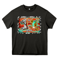 Asphalt western back to school 1st grade Heavy Core Tee - Jasminsmagicworld