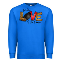 True Royal for the love of the game ice hockey Premium Sweatshirt - Jasminsmagicworld