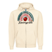 Sandshell kindergarten rainbow Zipper Hoodie - RanaPortraitStore