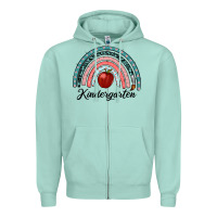 Kindergarten Rainbow Zipper Hoodie | Teevron