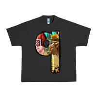 Pigment Black Farm Life Alphabet Lowercase Letters Q Urban Heavy Tee - BundleAndBundleShop