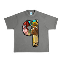 Tornado Farm Life Alphabet Lowercase Letters Q Urban Heavy Tee - BundleAndBundleShop