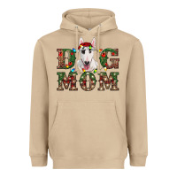 Mushroom Christmas Dog Mom Bull Terrier Heavyweight Hoodie - RanaPortraitStore
