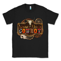 Black simmer down cowboy olivia Classic Tee - OliviaCreatesArt