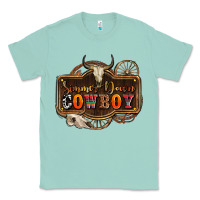 Seafoam simmer down cowboy olivia Classic Tee - OliviaCreatesArt