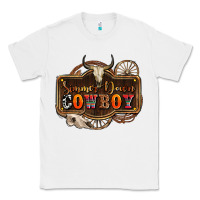 White simmer down cowboy olivia Classic Tee - OliviaCreatesArt