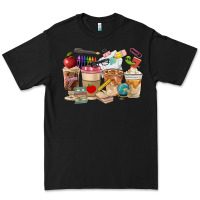 Black Teacher Coffee Cups Premium Tee - FaDigitalArtStudio