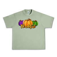 Oil Green halloween pumpkins thankful Urban Heavy Tee - Jasminsmagicworld